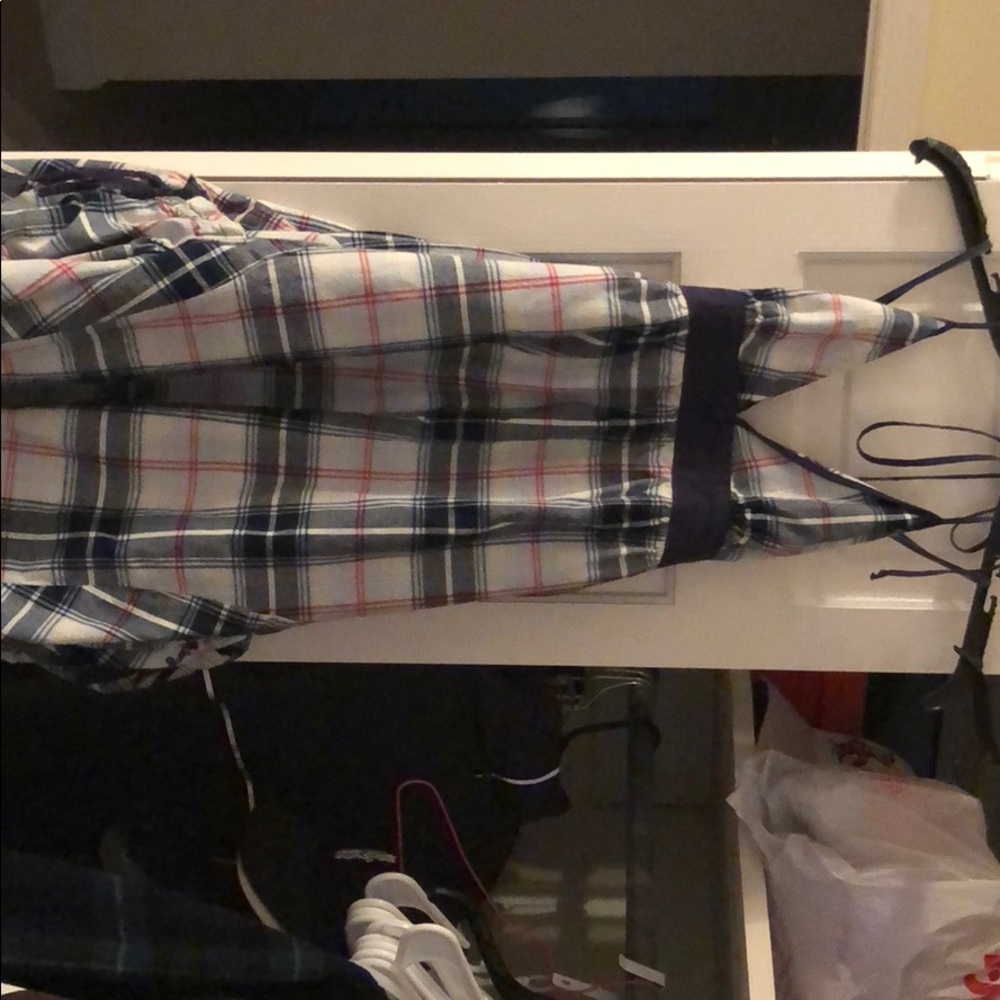 Red white & blue halter top dress, with Pockets!!